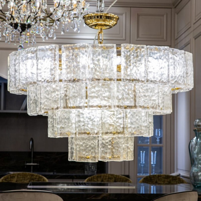 Подвесная хрустальная люстра Gaccio L'Arte Luce Luxury L24300.92 — фото 4