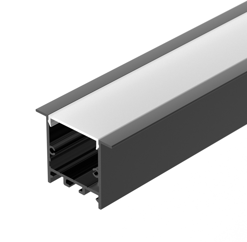 Профиль SL-LINIA49S-F-2000 ANOD BLACK 039389