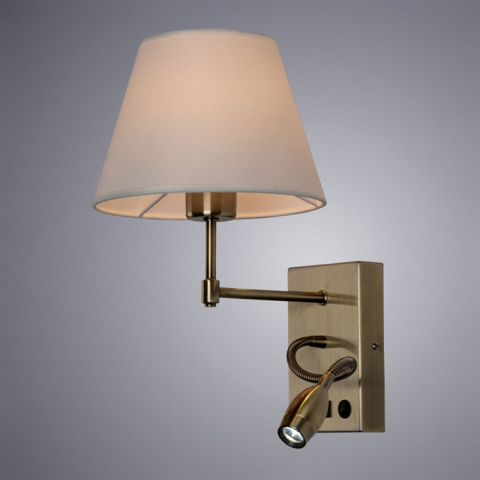 Настенное бра Arte Lamp Elba A2581AP-2AB — фото 2