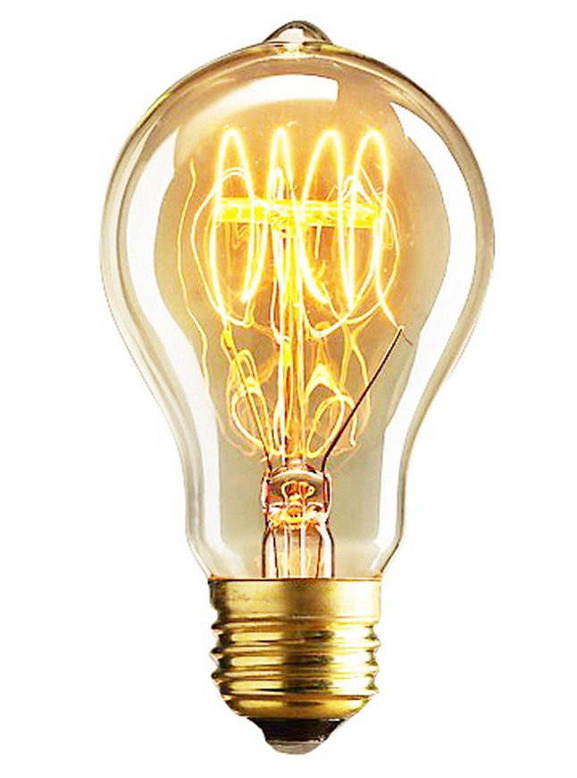 Ретро лампа Arte Lamp ED-A19T-CL60