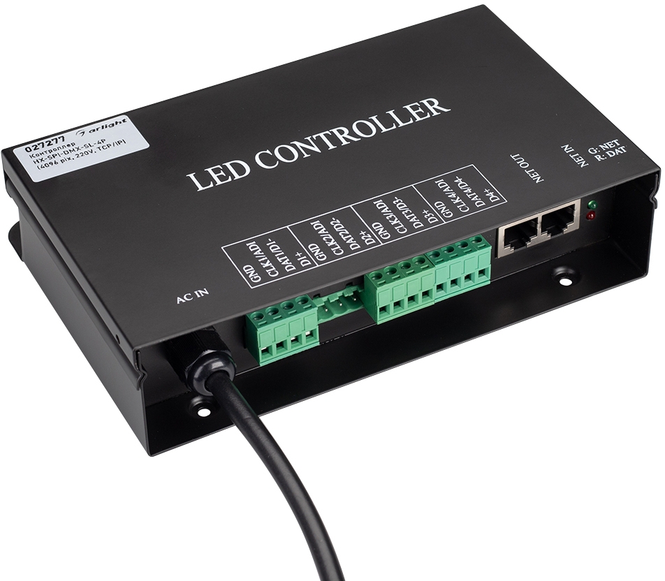Контроллер HX-SPI-DMX-SL-4P 027277