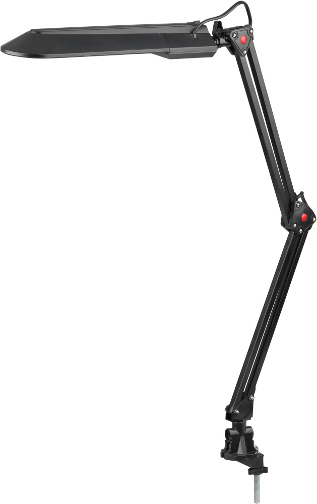 Настольная лампа на струбцине ЭРА NL-201-G23-11W-BK