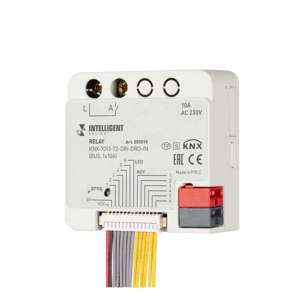 INTELLIGENT ARLIGHT Релейный модуль KNX-7013-72-DRI-DRO-IN 051010