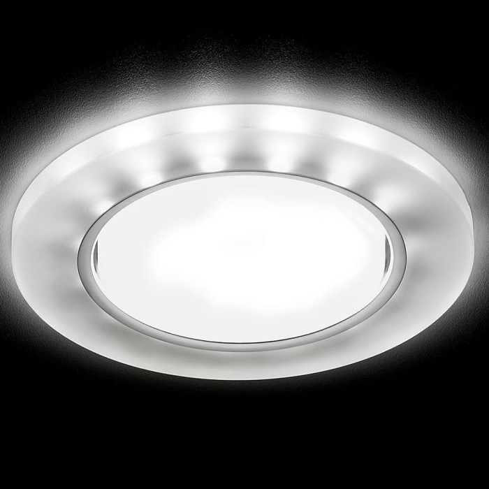 Встраиваемый светильник Ambrella Gx53 Led G214 CH/WH — фото 2