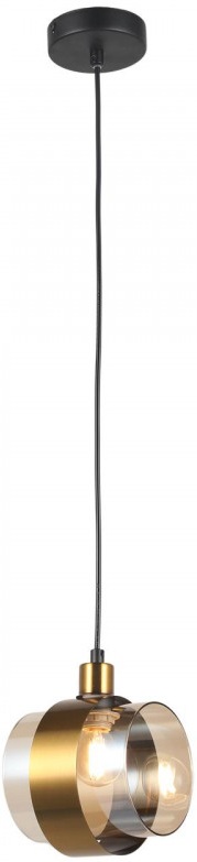 Светильник подвесной IMEX MD.51891-1-P-BK+GBR