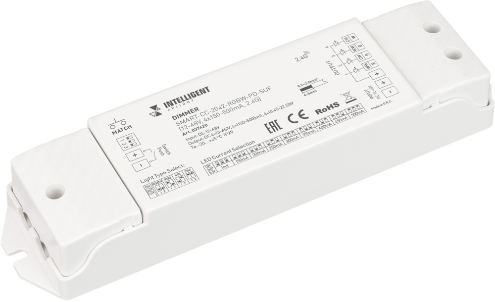 INTELLIGENT ARLIGHT Диммер SMART-CC-2042-RGBW-PD-SUF 037420