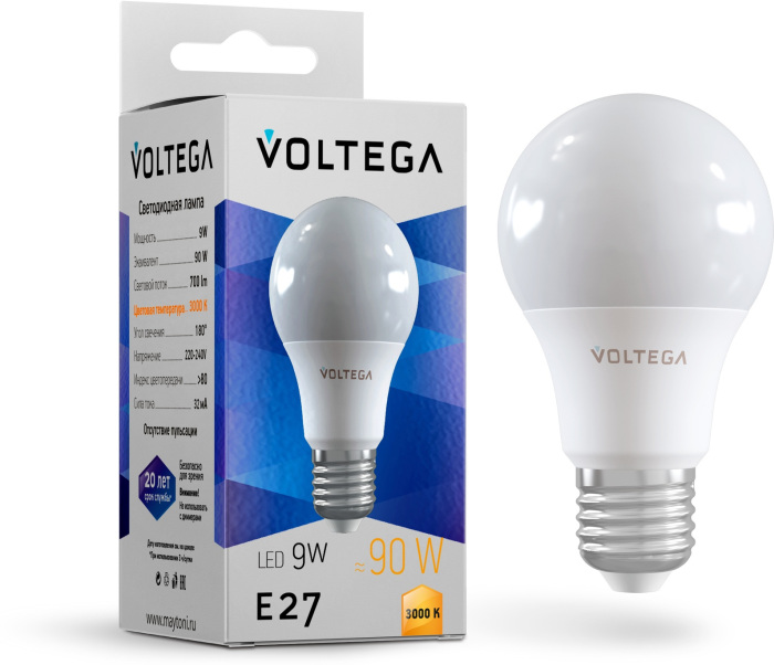 Лампочка светодиодная General purpose bulb 9W 7244 — фото 2