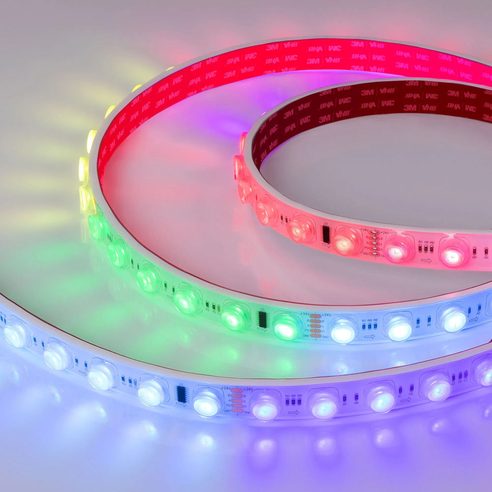 Светодиодная лента герметичная DMX-FLT-PS-S36-23mm 24V RGB-PX6 038297