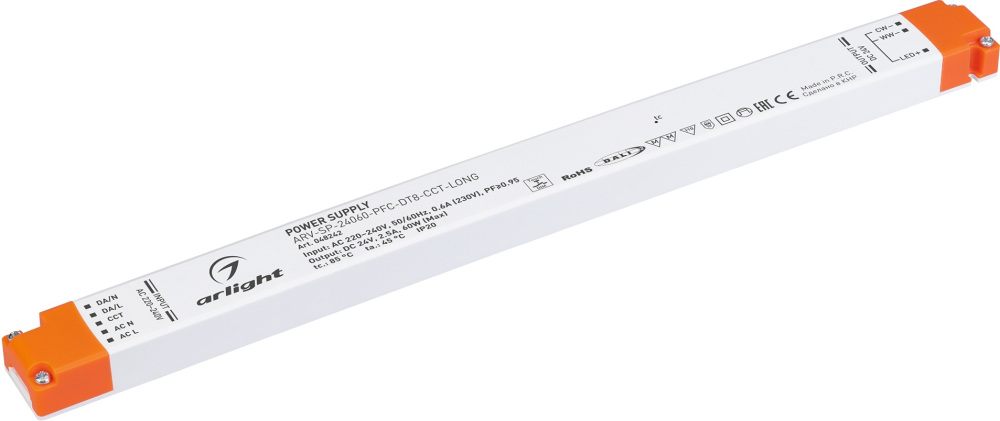 Блок питания ARV-SP-24060-PFC-DT8-CCT-LONG 048242