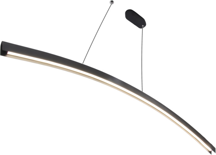 Подвесной светильник Slim MZ31505-1200B-black — фото 2