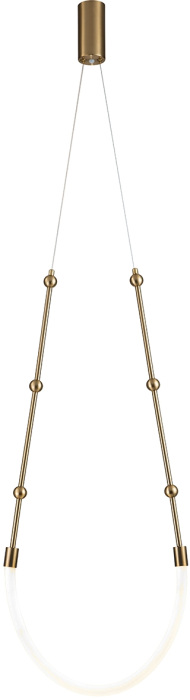 Светильник подвесной Indigo Corda V000062L 14010/1P Brass — фото 3