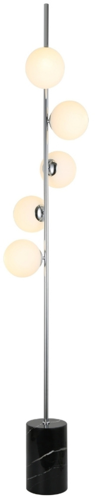 Торшер LDF 6030-5 CHR