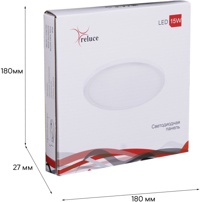 Светодиодная панель 70601-9.0-001OL LED15W WH 4000K — фото 3
