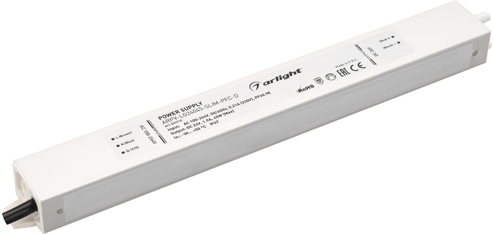Блок питания ARPV-LG24045-SLIM-PFC-D 031719