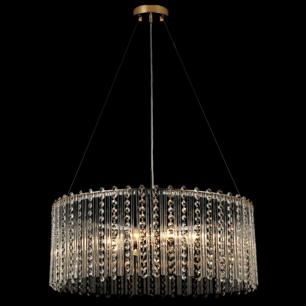 Подвесная люстра ILLUMICO IL0104-8P-79 GD