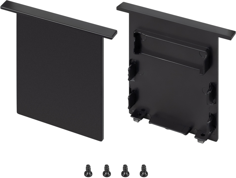 Заглушка SL-LINIA52-3L-F-LOW BLACK глухая 044706