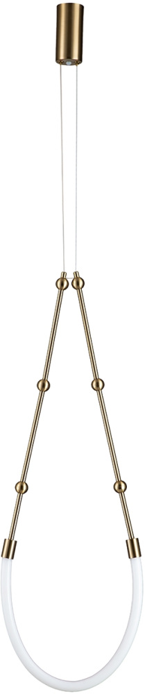 Светильник подвесной Indigo Corda V000062L 14010/1P Brass — фото 1