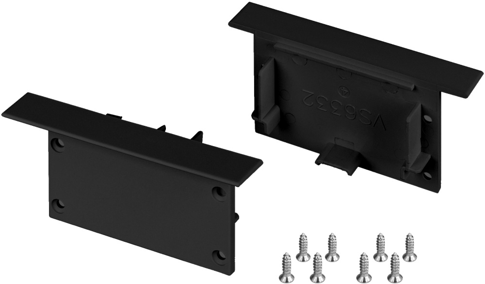 Заглушка SL-LINIA62-FS BLACK 038877