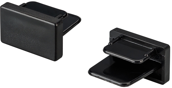 Заглушка LGD-2TR-CAP-BK 022781