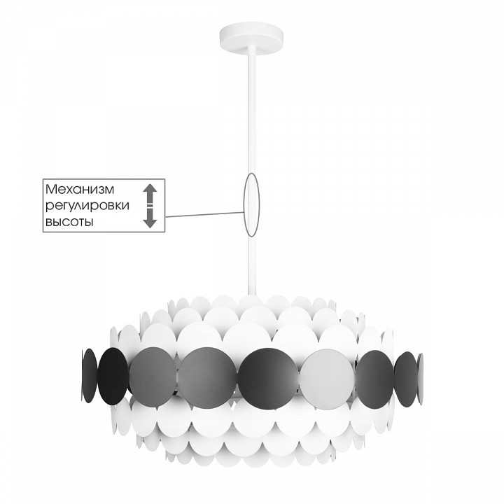 Люстра на штанге Loft it Juicy 10310/S Black — фото 4