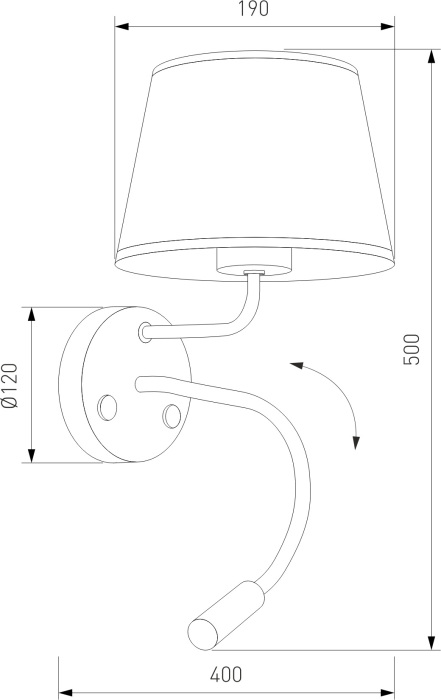 Настенное бра TK Lighting Maja 10080 Maja — фото 4
