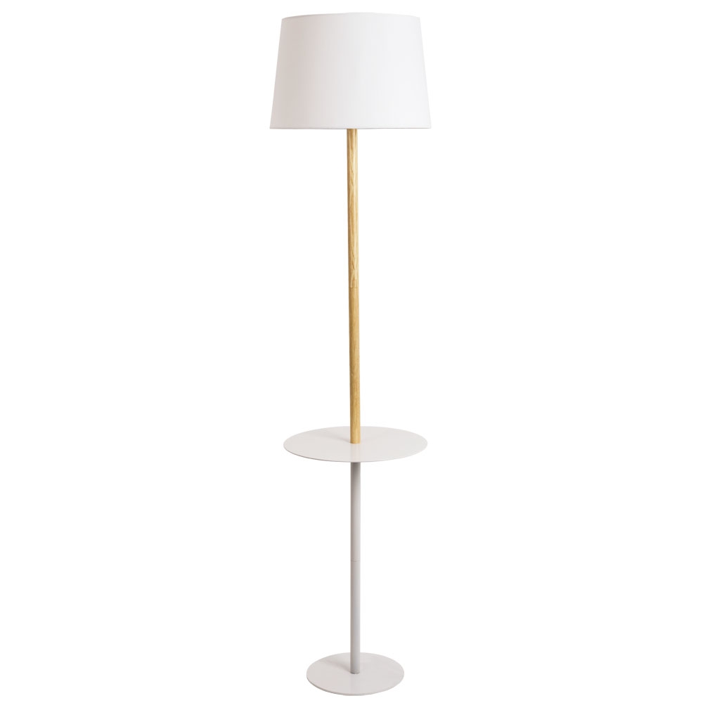Торшер Arte Lamp Connor A2102PN-1WH — фото 1
