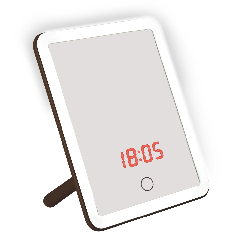 Зеркало с подсветкой TLD-591 Brown/LED/80Lm/6000K/Dimmer/T+M