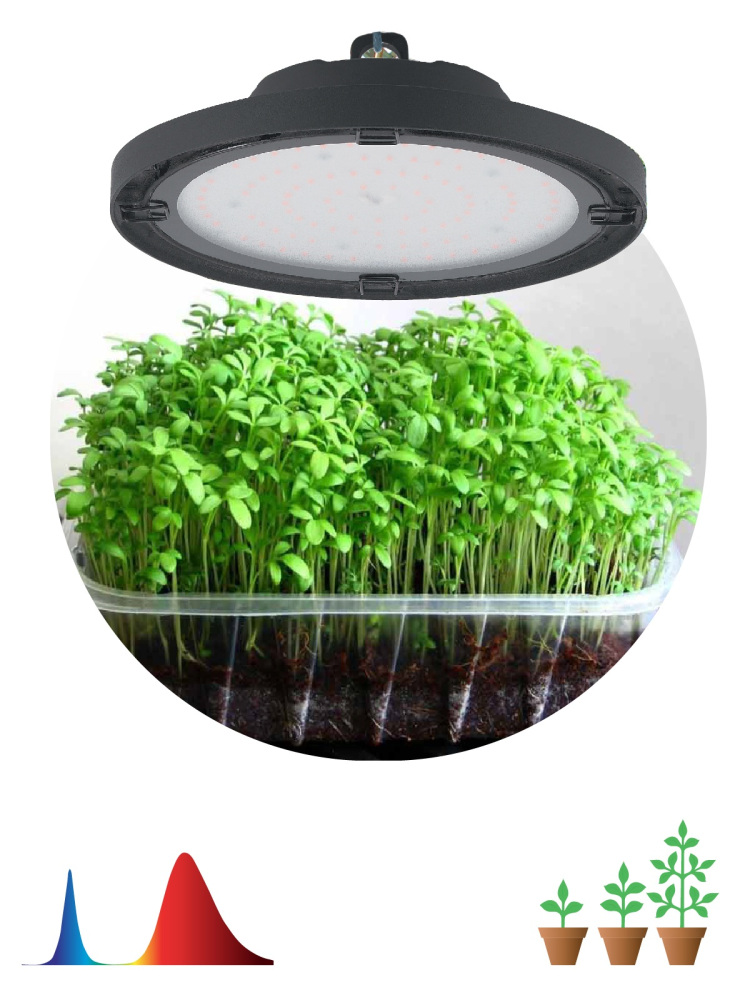 Светильник для растений FITO-50W-RB-LED-UFO