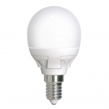 Лампочка светодиодная Яркая LED-G45 7W/6500K/E14/FR PLP01WH