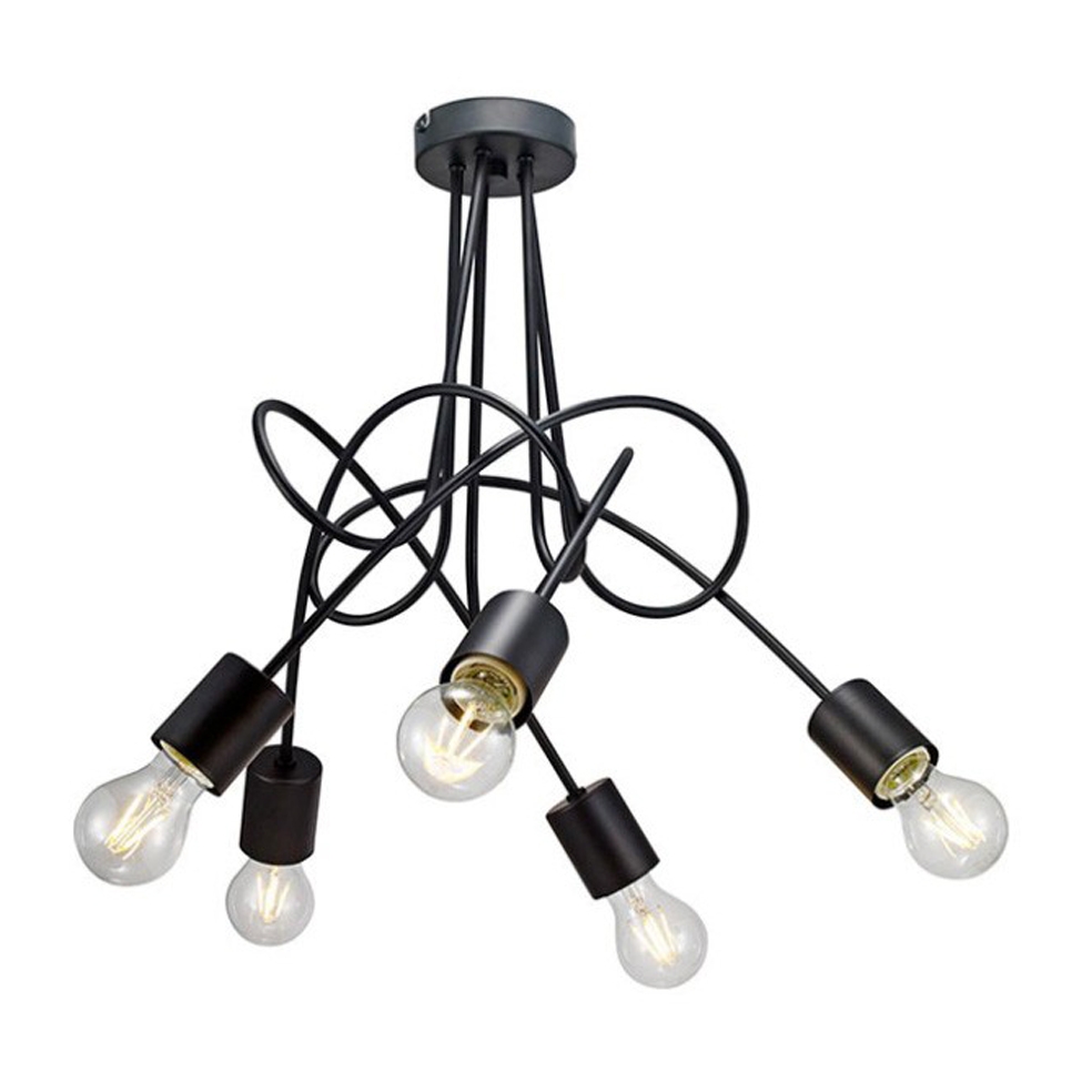 Потолочная люстра Adilux Tango Black 23175