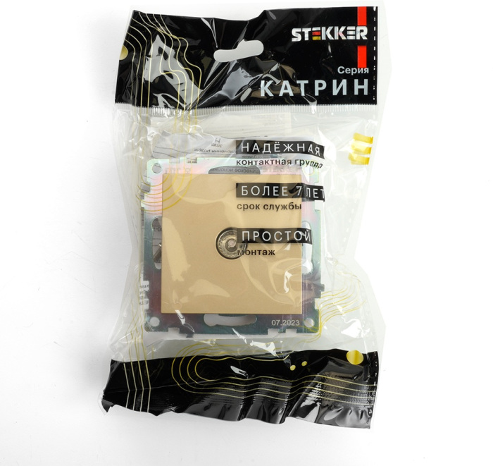 Розетка Stekker Катрин 49228 — фото 3