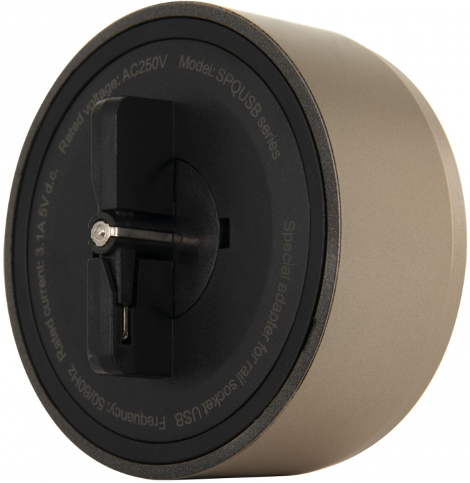 Трековая розетка Arte Milano Am-track-sockets-39 399731TS/USB-Type-C Gold — фото 4