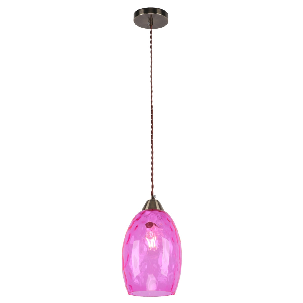 Светильник подвесной IMEX MD.0102-1-P.PINK AB