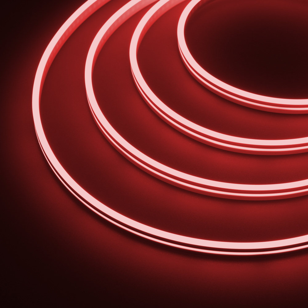 Гибкий неон ARL-MOONLIGHT-1004-SIDE 24V Red 031012