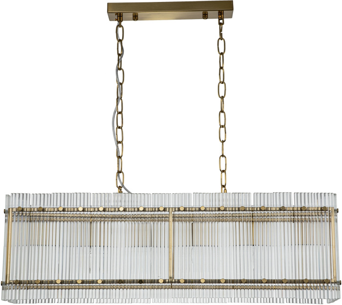 Подвесная люстра Indigo Venera 12024/6PL Brass V000305 — фото 2