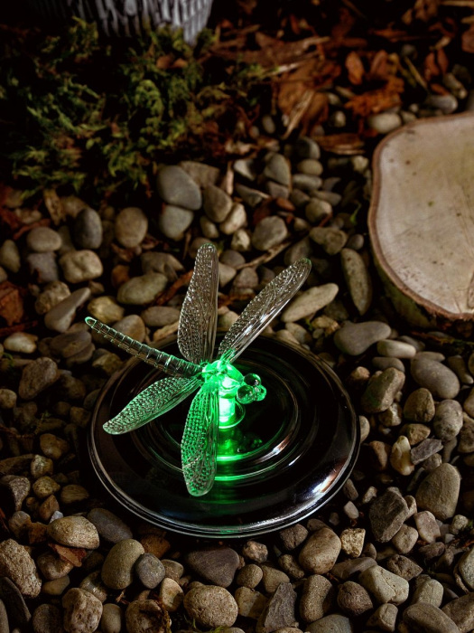 Газонная световая фигура USL-S-106/PT075 Magic dragonfly — фото 4