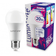 Лампочка светодиодная LSTD-A60-20W4KE27