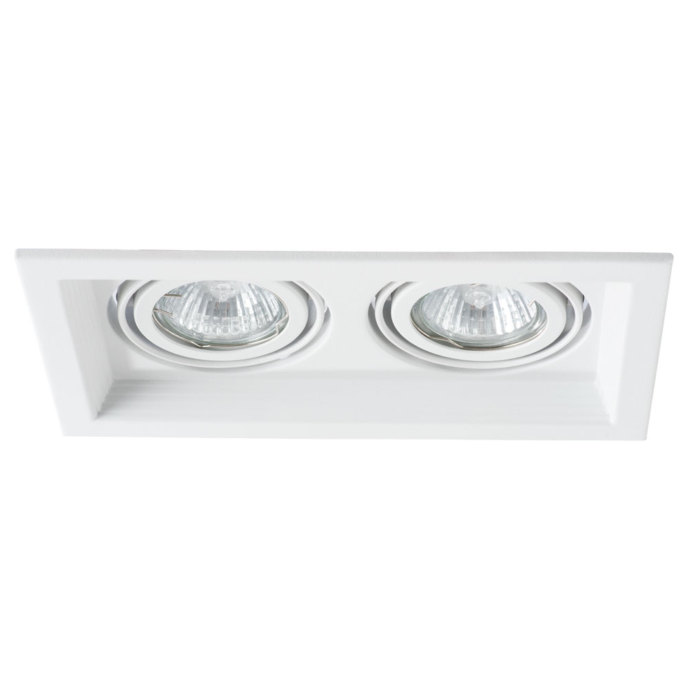 Встраиваемый светильник Arte Lamp Canis A6661PL-2WH