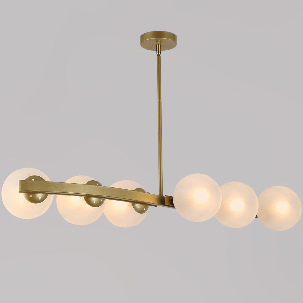 Люстра на штанге ILLUMICO IL0073-6P-79 GD