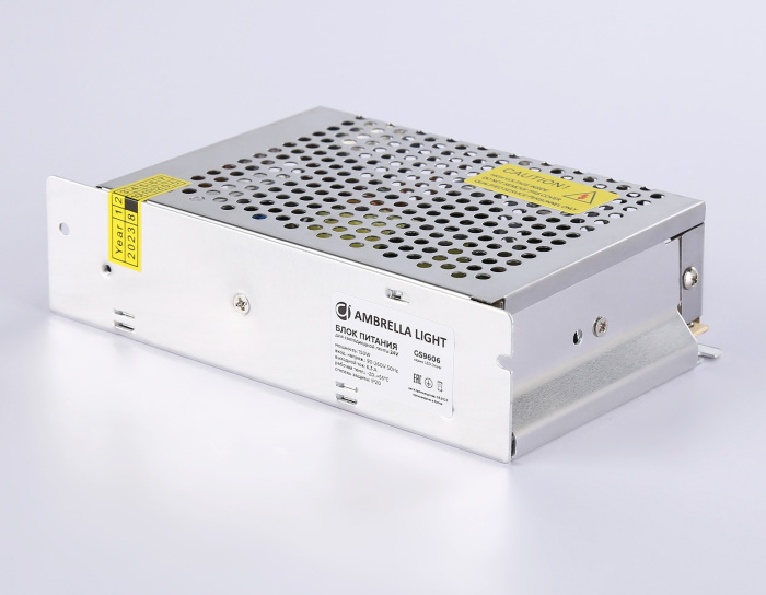 Блок питания для светодиодной ленты 24V 150W Ambrella LED Driver 24V GS9606 — фото 4