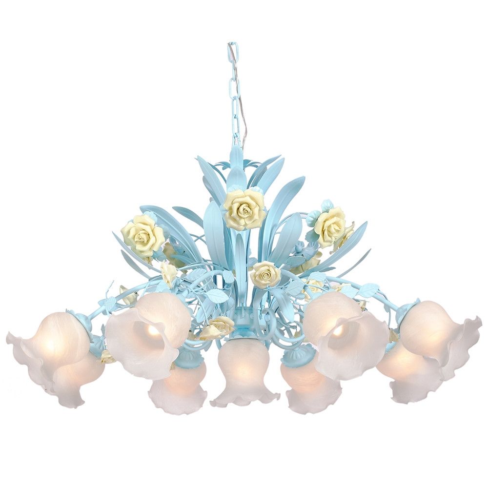 Люстра подвесная с цветочками Lucia Tucci FIORI Fiori di rose 184.8.1