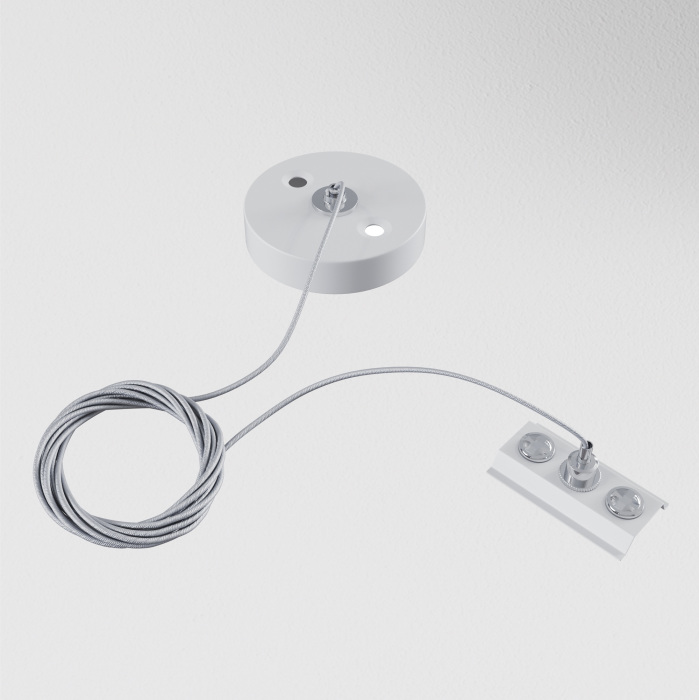 Крепление для трековой системы Accessories for tracks Unity TRA001CW-11W — фото 3