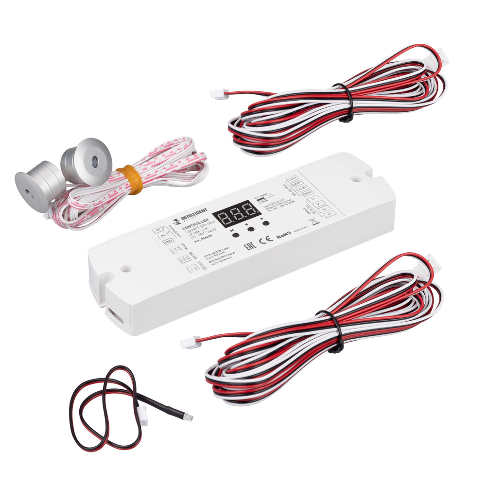 INTELLIGENT ARLIGHT Контроллер лестничный SMART-SPI-302-62-SH-SUF 046486