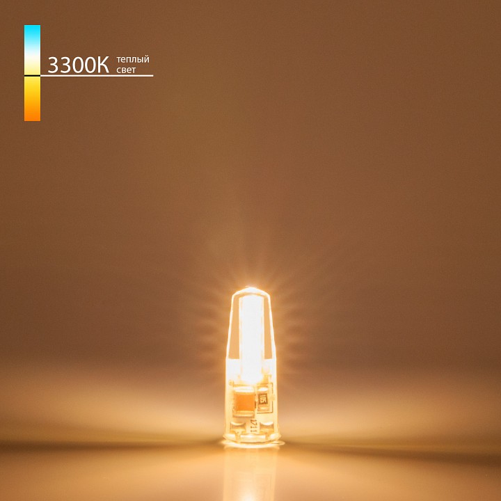 Лампа светодиодная Elektrostandard G4 LED G4 3Вт 3300K a049594 — фото 2