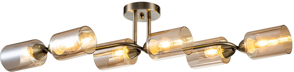 Потолочная люстра Escada Bungarus 1110/6P Bronze