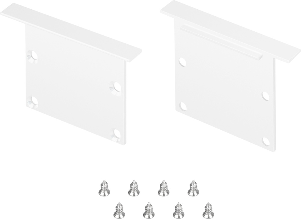 Заглушка LINIA49-F-S WHITE глухая 041882