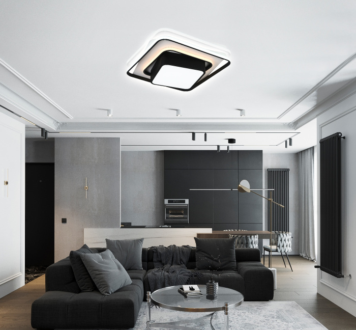 Потолочная светодиодная люстра LED Natali Kovaltseva 81038/4C — фото 5