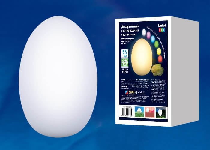 Газонная световая фигура ULG-R003 019/RGB IP54 EGG — фото 2
