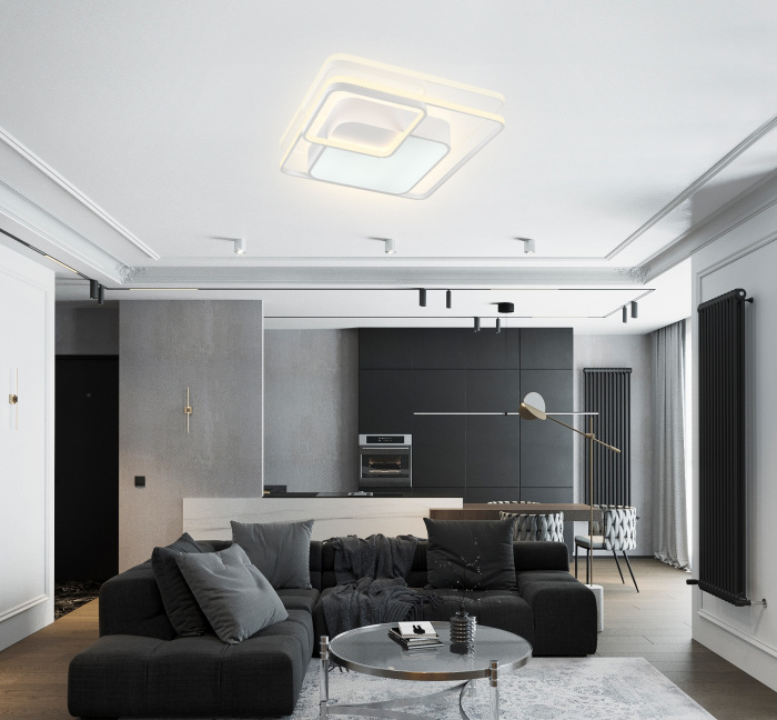 Потолочная светодиодная люстра LED Natali Kovaltseva 81038/6C — фото 5
