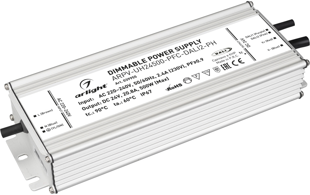 Блок питания ARPV-UH24500-PFC-DALI2-PH 039955